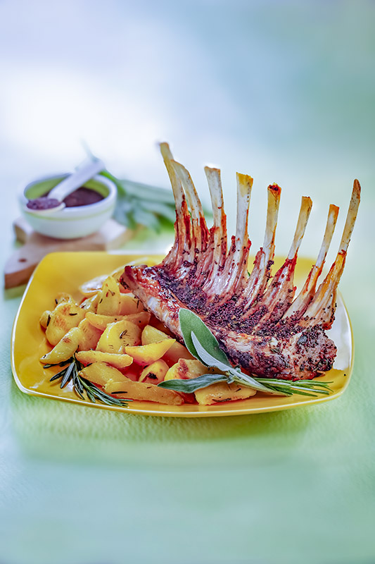 CARRÉ DI AGNELLO CON SALSA ALLA SENAPE - 0730