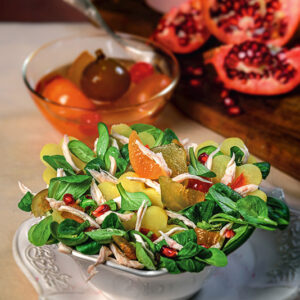 INSALATA DI POLLO CON MOSTARDA E MELAGRANA - 2694