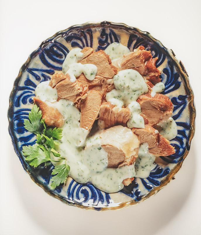 ARROSTO CON SALSA AGLIATA AL YOGURT - 8034 - immagine 1