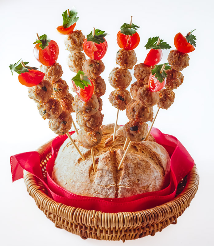 SPIEDINI DI POLPETTE - 8052 - immagine 1