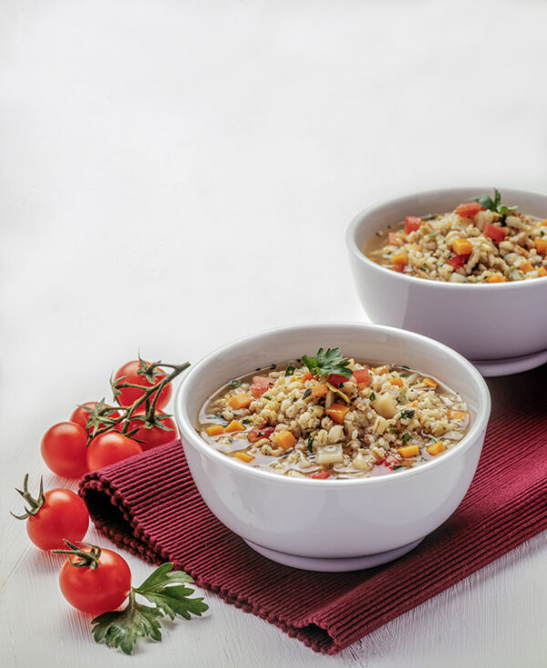 ZUPPA DI ORZO E VERDURE - 8071