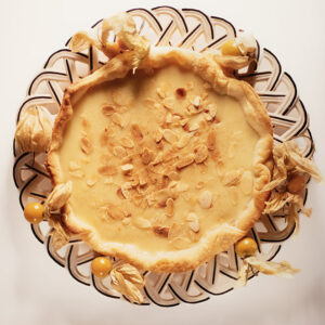 SFOGLIA CON CREMA PASTICCERA E MANDORLE - 8578