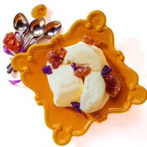 GELATO ALLA CREMA E ZABAIONE CON MARRON GLACÈ - 9296