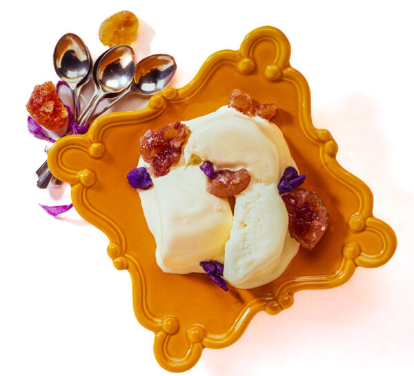 GELATO ALLA CREMA E ZABAIONE CON MARRON GLACÈ - 9296