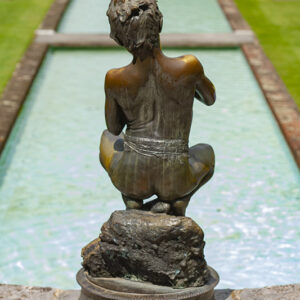 STATUA "IL PESCATORE" - VILLA TARANTO - DECORO PALLANZA VERBANIA - 5323