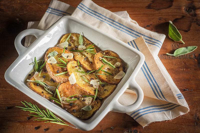 PATATE ROSSE FRITTE IN SCAPECE - 2938 - immagine 1