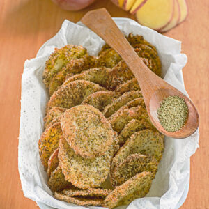 PATATE ROSSE IMPANATE CON PANGRATTATO E DRAGOCELLO - 2972