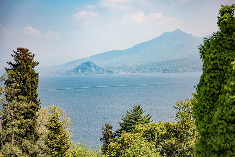 VISTA LAGO MAGGIORE, VILLA TARANTO, VERBANIA, ITALY - 2904 - immagine 1