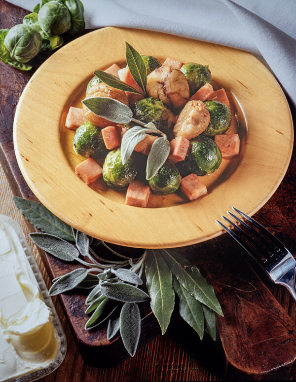 CONTORNO DI CASTAGNE E CAVOLINI DI BRUXELLES - S06920 - 2051