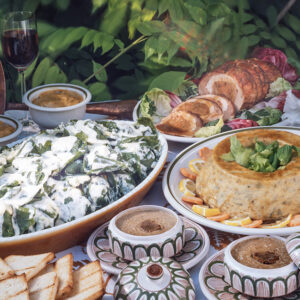 PATÉ DI FAIENCE, ZUPPA DI CIPOLLE GRATINATE, TORTELLONI VERDI CON PUNTE DI ASPARAGI - EP 1454