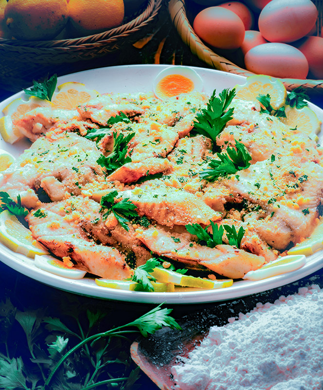 TRANCI DI PESCE ALLA ROMAGNOLA - GH30950 - immagine 1