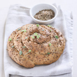 PANE SPIRALE DI GRANO DI KAMUT CON ANICE E MAGGIORANA - 7479