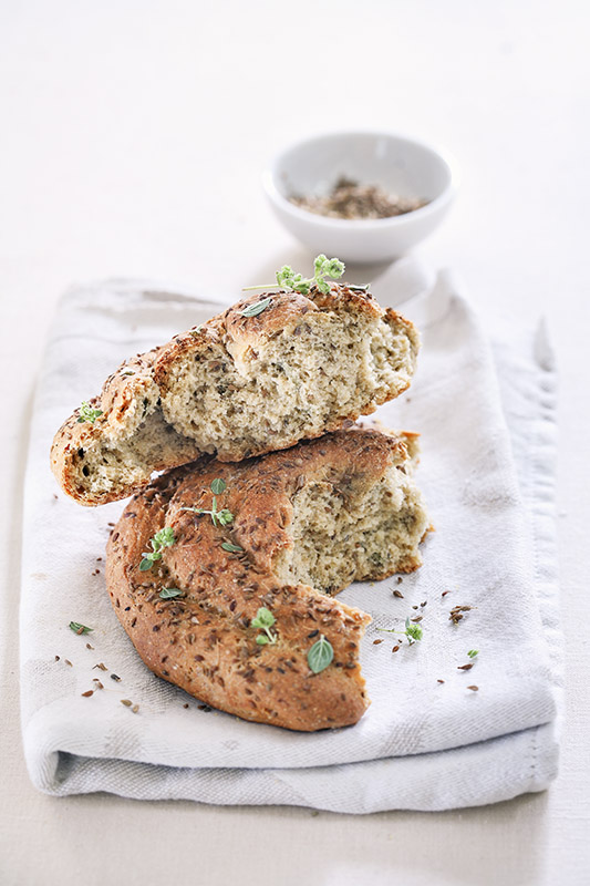PANE SPIRALE DI GRANO DI KAMUT CON ANICE E MAGGIORANA - 7482