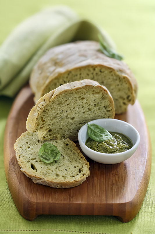 PANE DI GRANO DURO AL PESTO - 7467