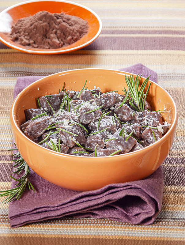 GNOCCHI AL CACAO AL BURRO E ROSMARINO - 0191 - immagine 1