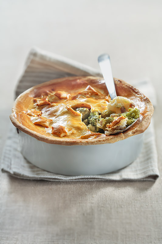 TORTIERA DI CAVOLI E BROCCOLI CON PANCETTA IN CROSTA - 0209 - immagine 1