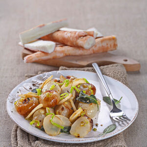 SCORZA AMARA CON PORRI CIPOLLINE SALVIA - 0299