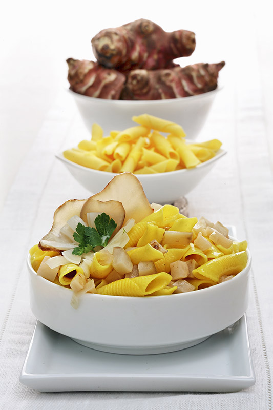 GARGANELLI CON TOPINAMBUR - 0994