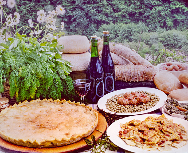 TORTA DI VERDURE, TORTELLI DI ERBETTE, INVOLTINI DI CARNE - EP 1447 - 3953 - immagine 1