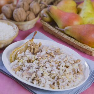 RISOTTO CON VERDURE PERE E FORMAGGIO - K5395