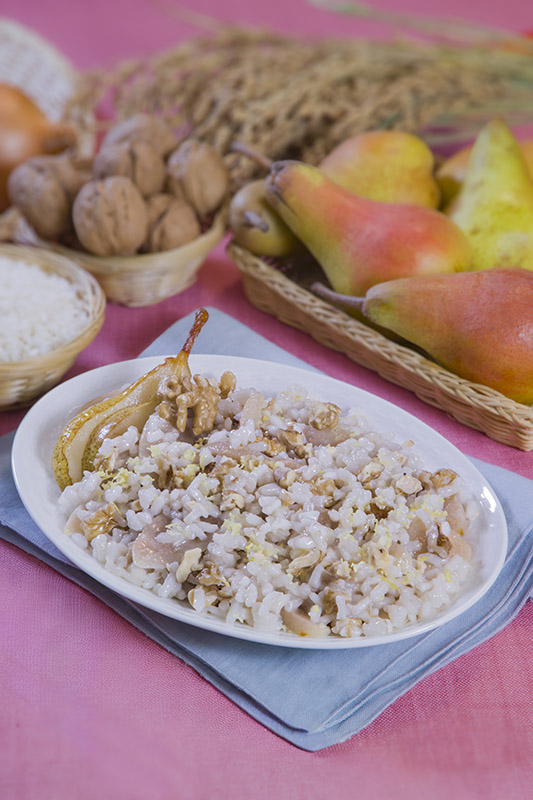 RISOTTO CON VERDURE PERE E FORMAGGIO - K5395