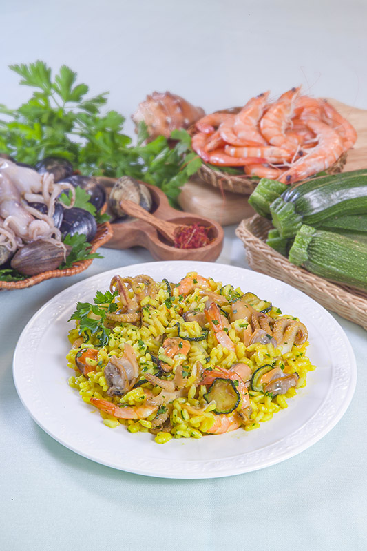 RISOTTO DI MARE CON LE ZUCCHINE - K5374