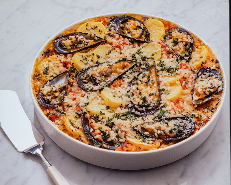 TIELLA DI RISO PATATE E COZZE - S177860 - 5844 - immagine 1