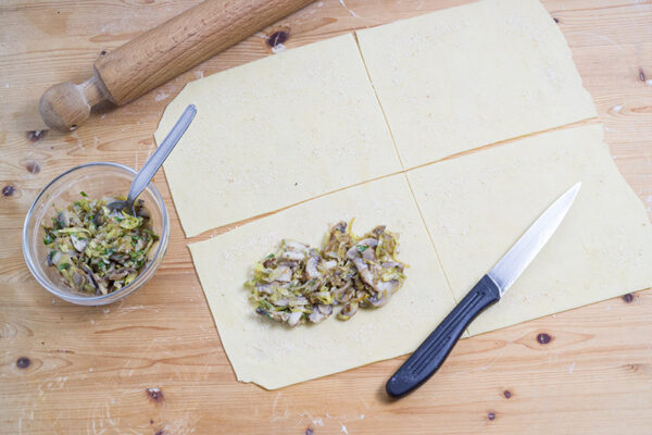 STRUDEL DI FUNGHI (STEP 3) - K7724