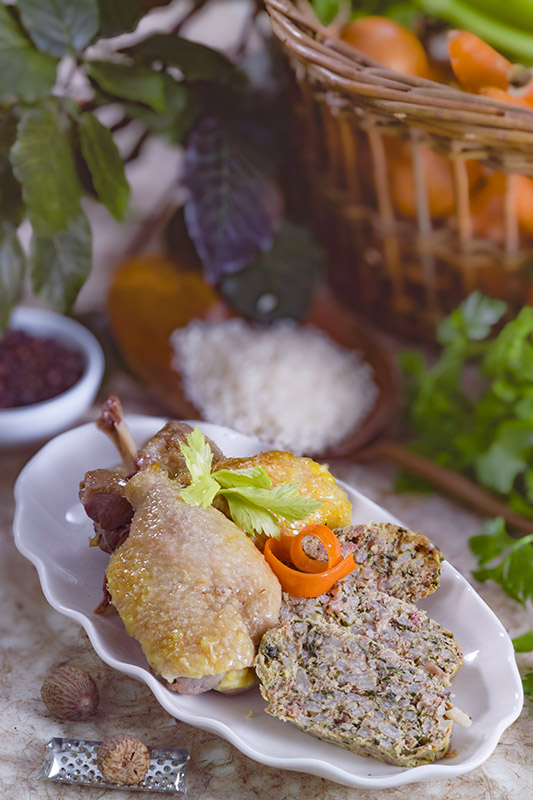 ANATRA FARCITA ALLA NOVARESE - K3827