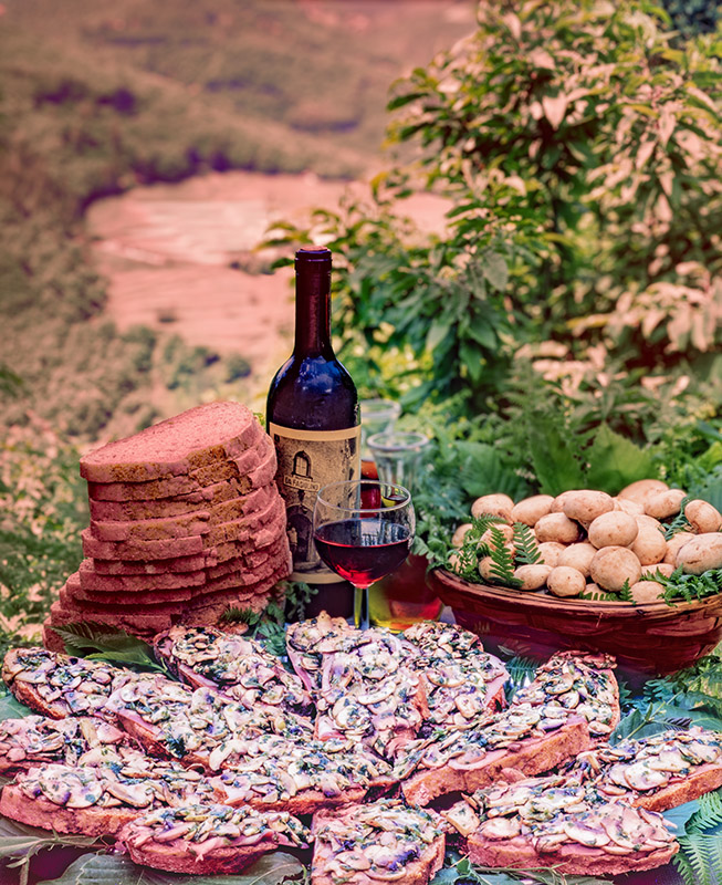 CROSTINI DI FUNGHI - EP1447 - 3957 - immagine 1