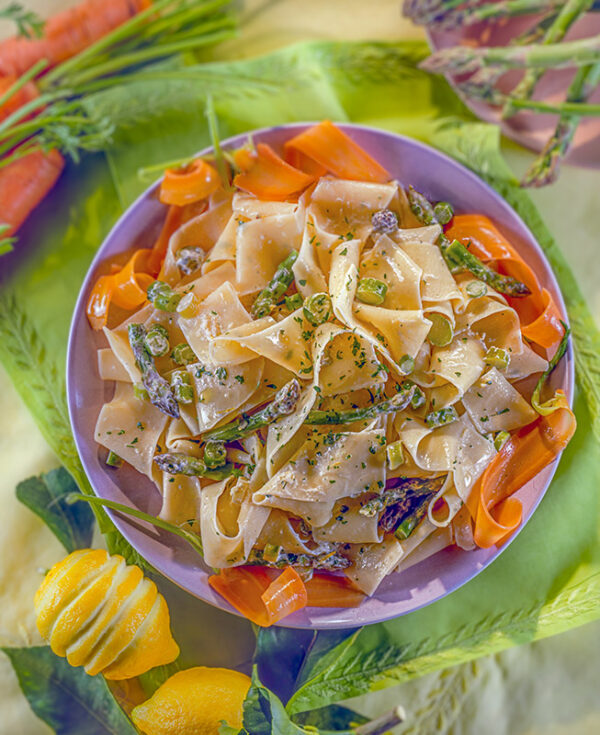 PAPPARDELLE AGLI ASPARAGI E LIMONE - S0401 - 7859