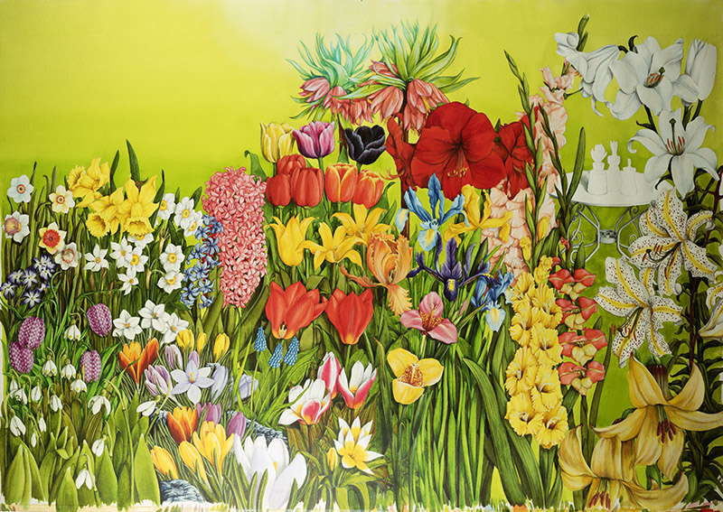 TAVOLA FIORI - 7260 - immagine 1