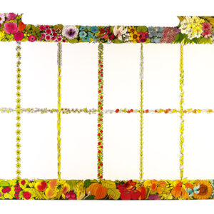 CORNICE FLOREALE - DECOR - 7288