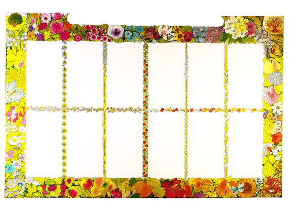 CORNICE FLOREALE - DECOR - 7288