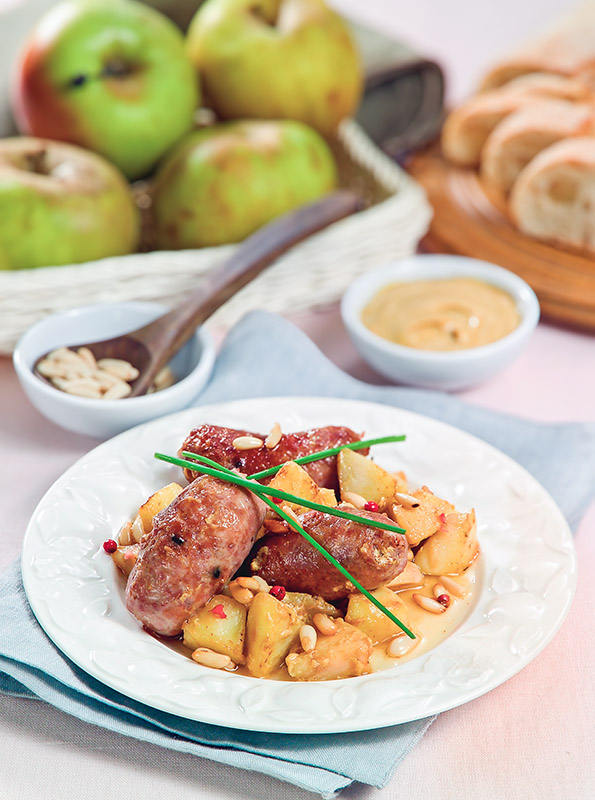 SALSICCETTE CON PINOLI E MELE - K7485