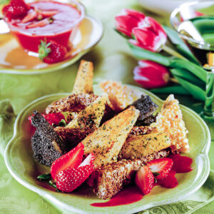 FORMAGGI FRITTI CON FRAGOLE - S0401 - 69742