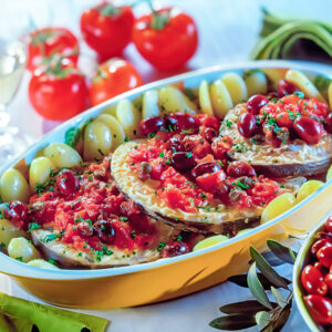 PESCE SPADA CON POMODORI - S0401