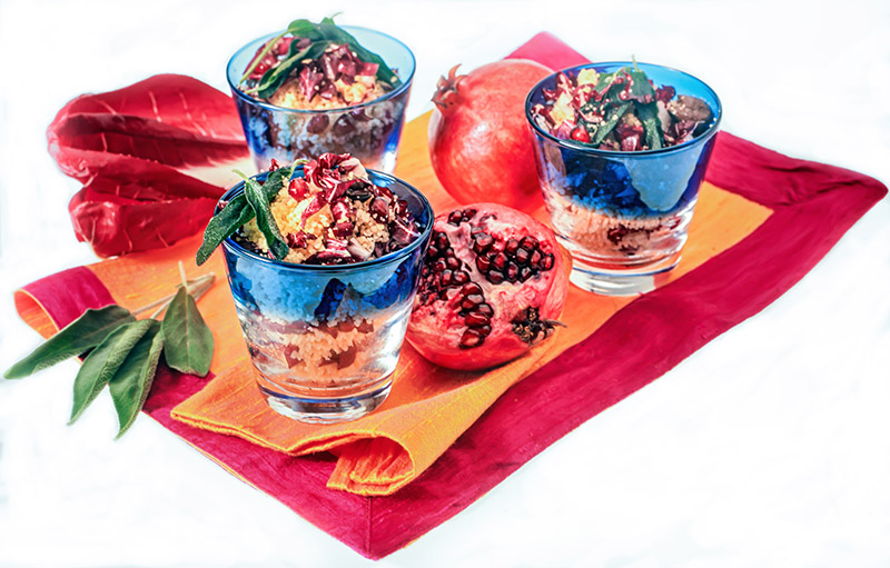 INSALATINA DI CUSCUS E TREVIGIANA - S1204110 - 6860 - immagine 1