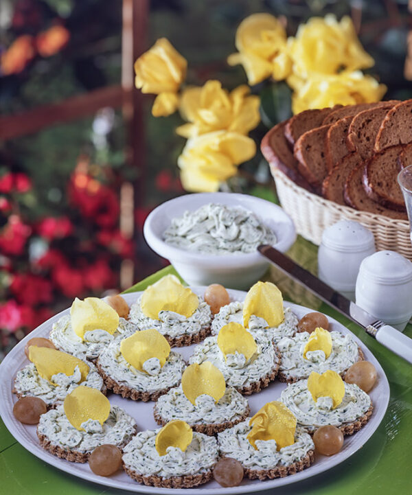 TARTINE AI PETALI DI ROSA - GI20840 - 4604