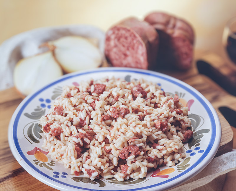 RISOTTO CON MORTADELLA DI FEGATO - S47950 - 4071 - immagine 1