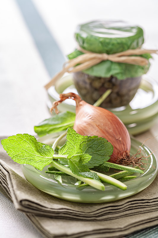 MENTA SCALOGNO E CAPPERI - 1293