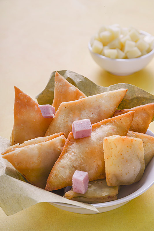 CRESCENTINE AL PROSCIUTTO COTTO E FORMAGGIO - 4333