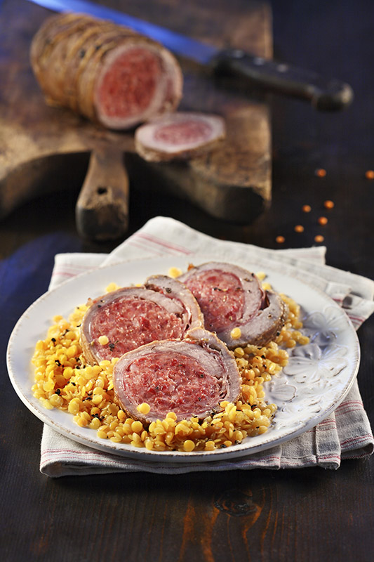 COTECHINO IN CAMICIA DI FESA DI VITELLO - 4567