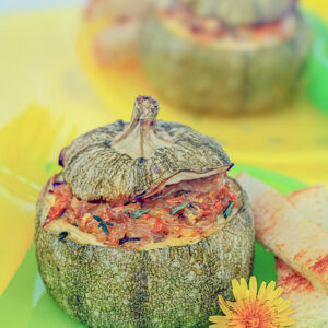 ZUCCHINE RIPIENE CON CAROTE TONNO TIMO ZUCCHINE UOVO - 4581