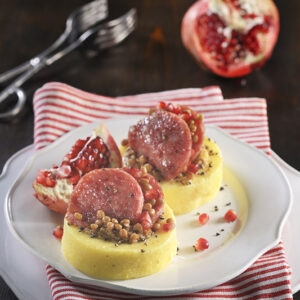 COTECHINO IN VOL AU VENT DI POLENTA - 4589