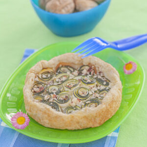 SFOGLIA CON ZUCCHINE E SALSA DI NOCI - 4717