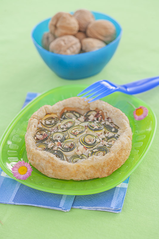 SFOGLIA CON ZUCCHINE E SALSA DI NOCI - 4717