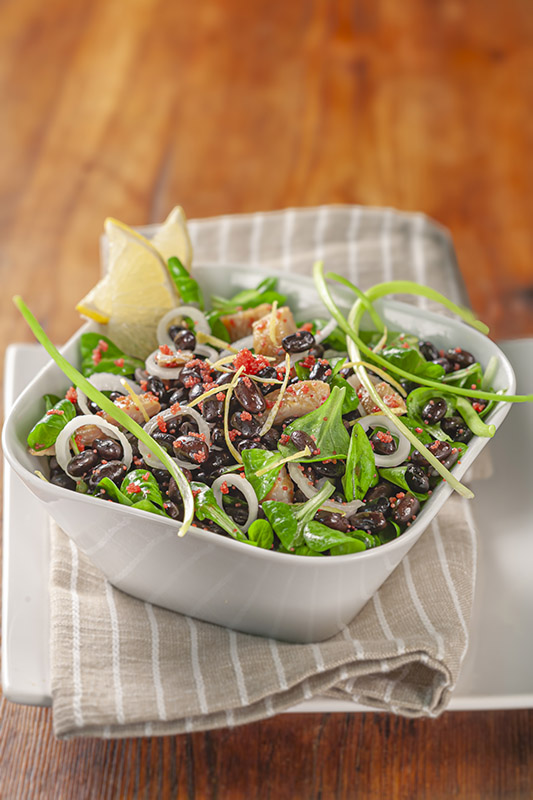 FAGIOLI NERI SONGINO CIPOLLOTTO LIMONE ARINGA AFFUMICATA UOVA DI LOMPO - 4866