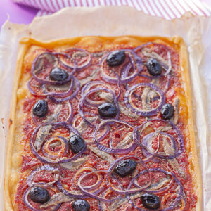 PISSALADIERE CON CIPOLLE ROSSE E ACCIUGHE - 4955