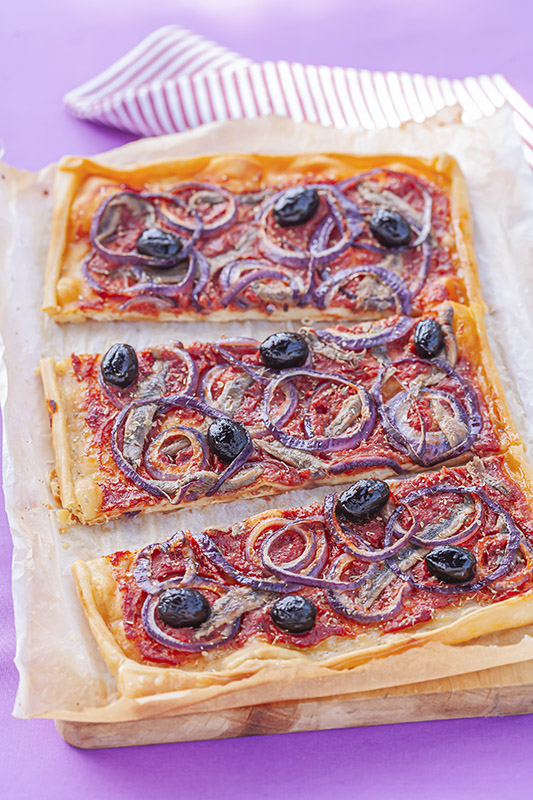 PISSALADIERE CON CIPOLLE ROSSE E ACCIUGHE - 4956